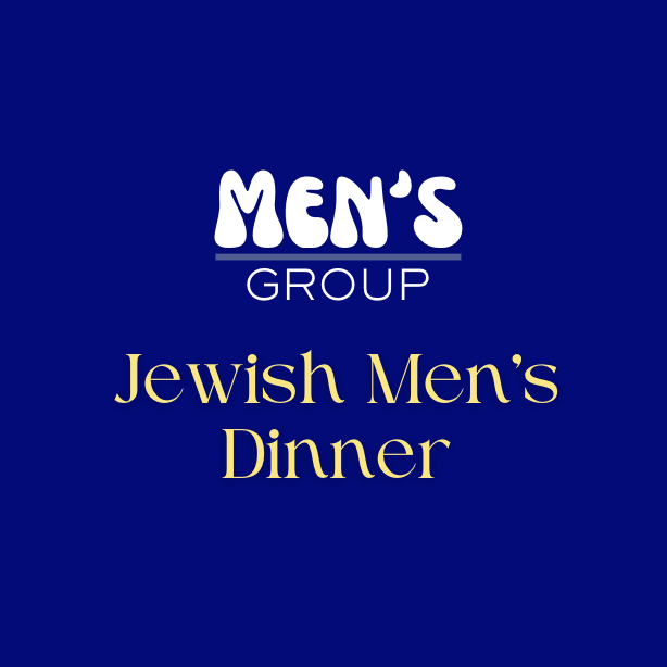 Jewish Men's Dinner: July 27, 2026 - logo